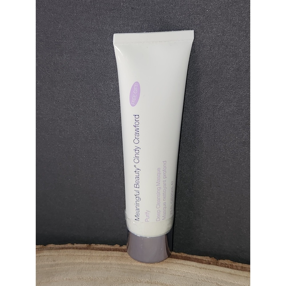 New Meaningful Beauty Cindy Crawford Deep Cleansing Masque Mask  .75 oz~NEW